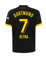 Borussia Dortmund Giovanni Reyna #7 Venkovní Dres 2023-24 Krátký Rukáv